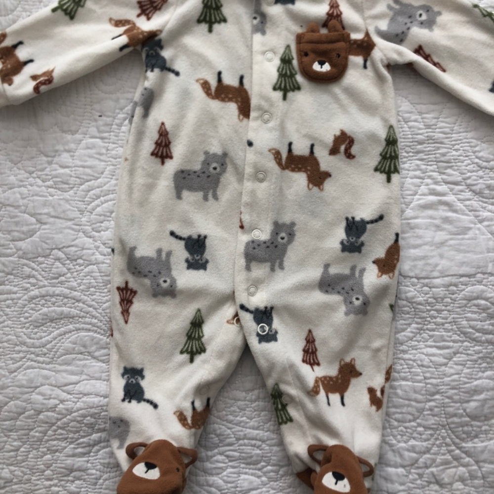 Carter’s wilderness onesie